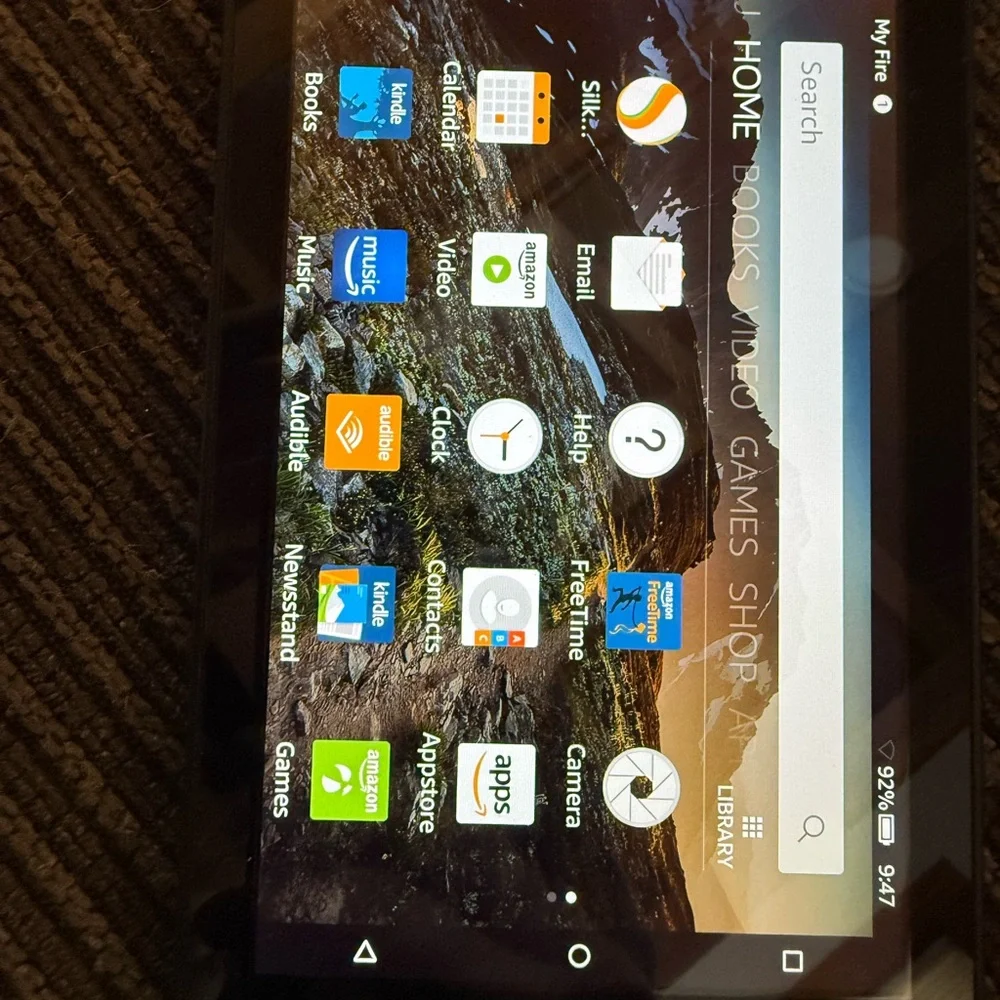 Amazon Black Tablet Device - Picture 2 of 3